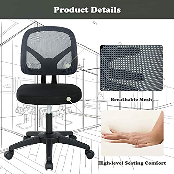 Office Chair Computer Chair Desk Chair with Lumbar Support Mesh
