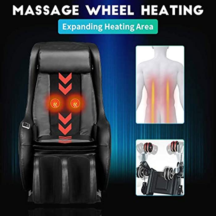 Shiatsu Massage Chair Zero Gravity Electric Recliner Full