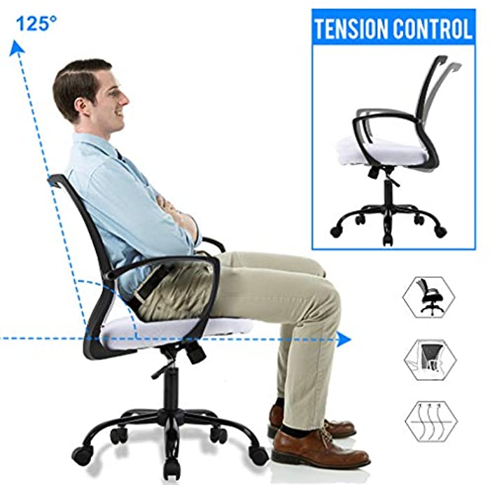 Mesh Office Chair Ergonomic Desk Chair Computer Chair with Lumbar