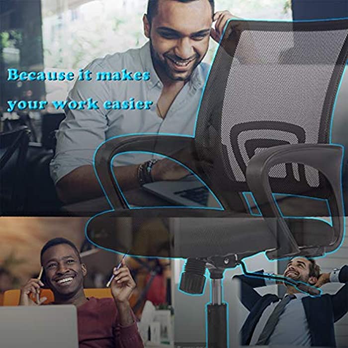 Office Chair Desk Chair Computer Chair Ergonomic Executive Rolling Swivel Chair with Lumbar